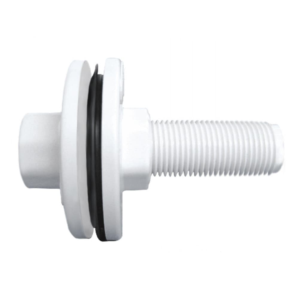 Adaptador Roscável c/ Flange Fixa Branca 1/2" - Cipla