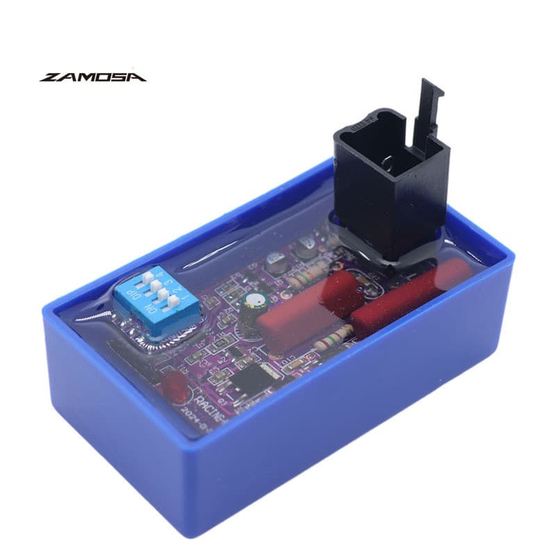 Ignidor modificado programável CDI, limite de 8 segmentos, giro + 8 ignição, adequado para Honda Biz100 Pop100, concha a