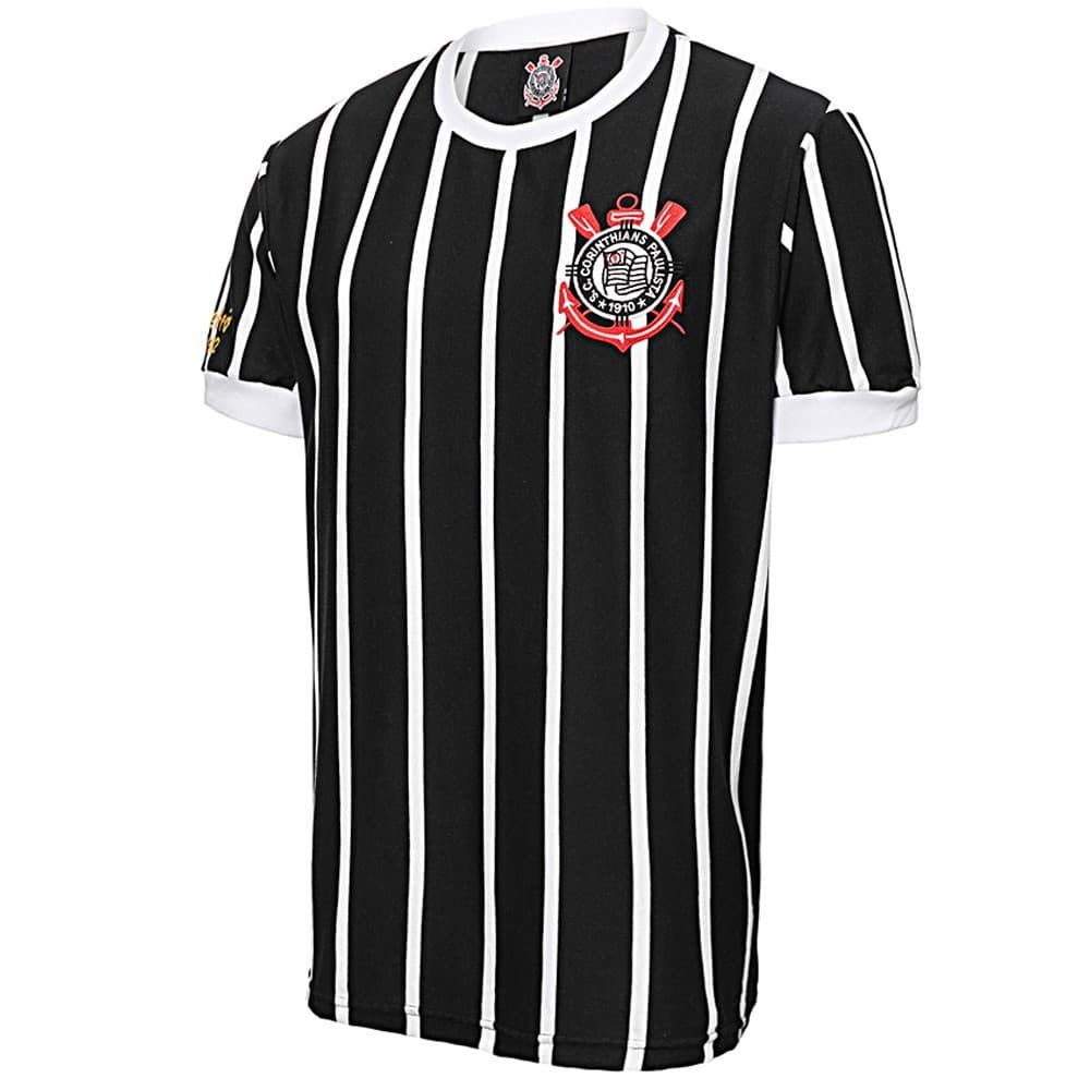 Camisa Corinthians Democracia 1982 Sócrates Masculina Oficial
