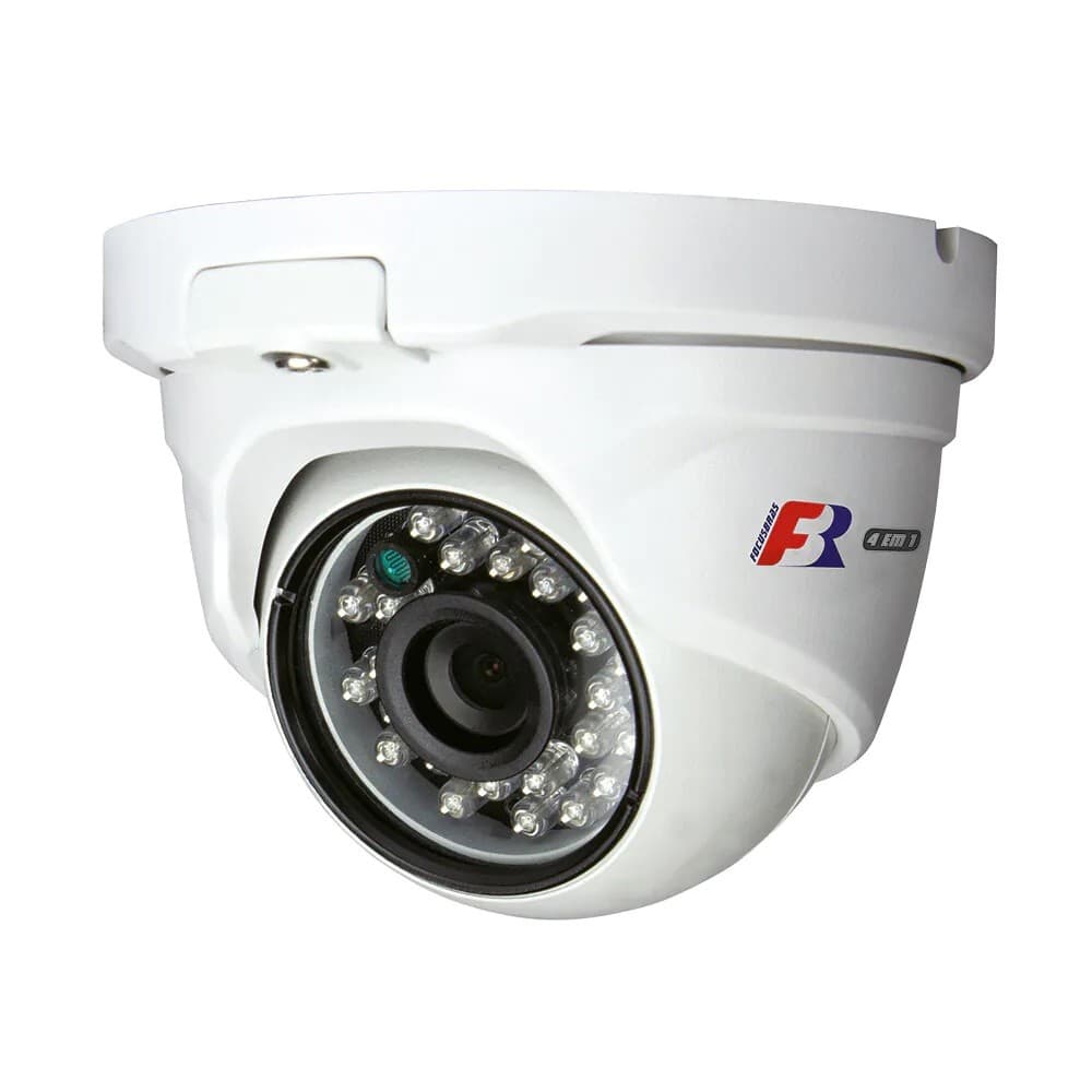 Camera Dome Fbr Metal Ir25 2 Megapixels 2.8Mm Cvi Tvi Ip66