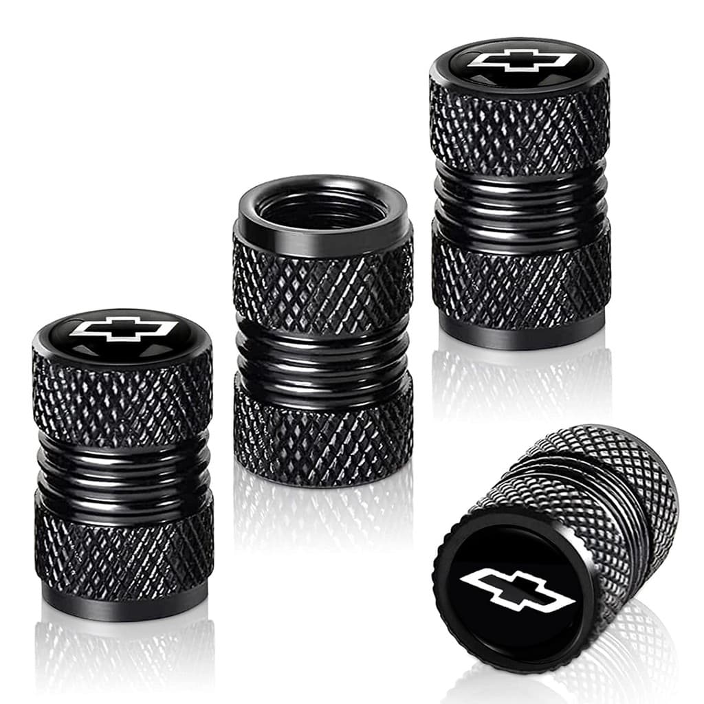 4 Peças De Tampas De Válvula De Pneu De Liga , Haste Compatíveis Com Chevrolet Chevy Malibu Camaro Trax Traverse Sonic C