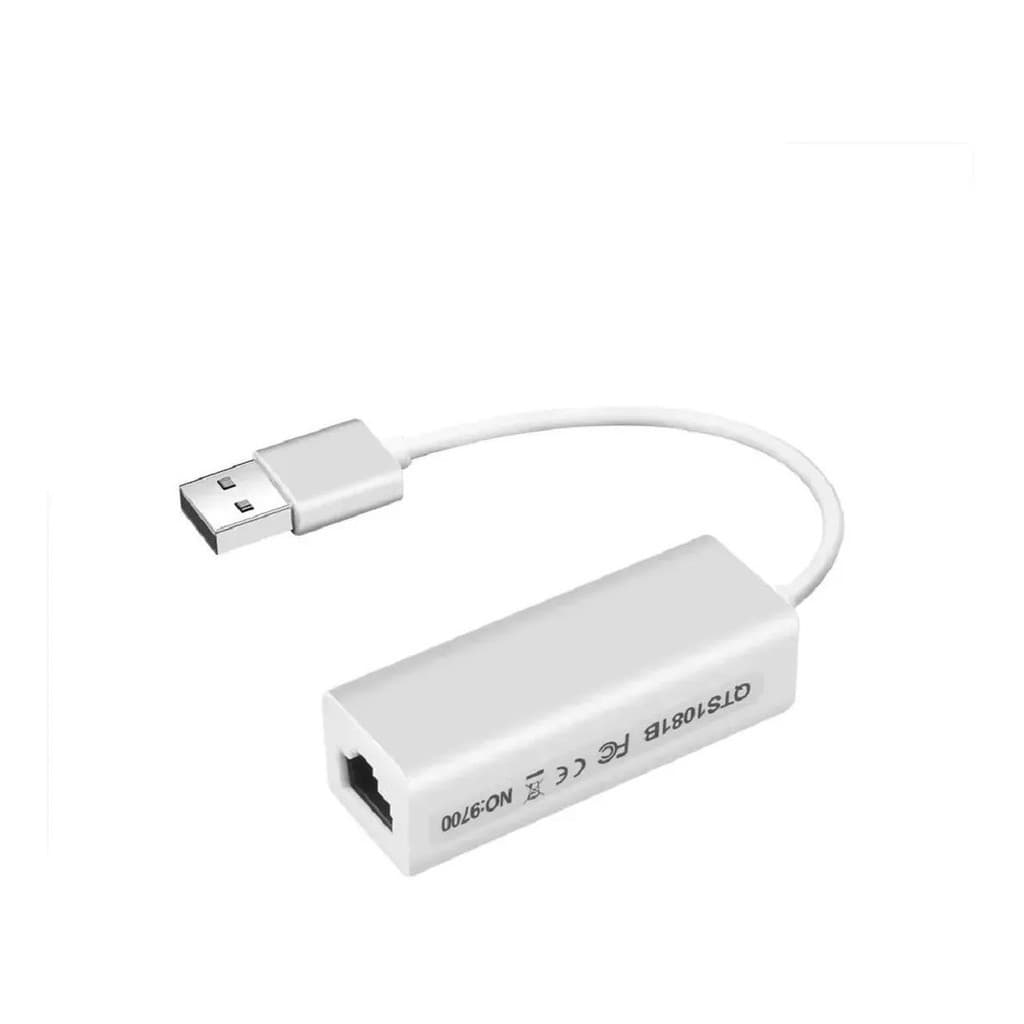 Placa Rede Usb Externa Rj45 Adaptador Lan Ethernet 10/100