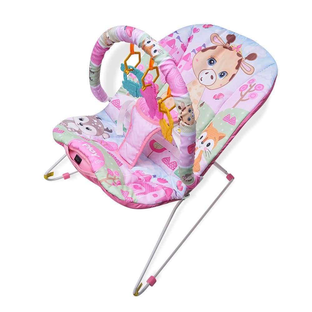Cadeira de Descanso Vibratória e Musical Girafa Gigi-Protek