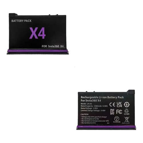 Bateria Para Insta360 X4 - 2290 Mah - Garantia 1 Ano