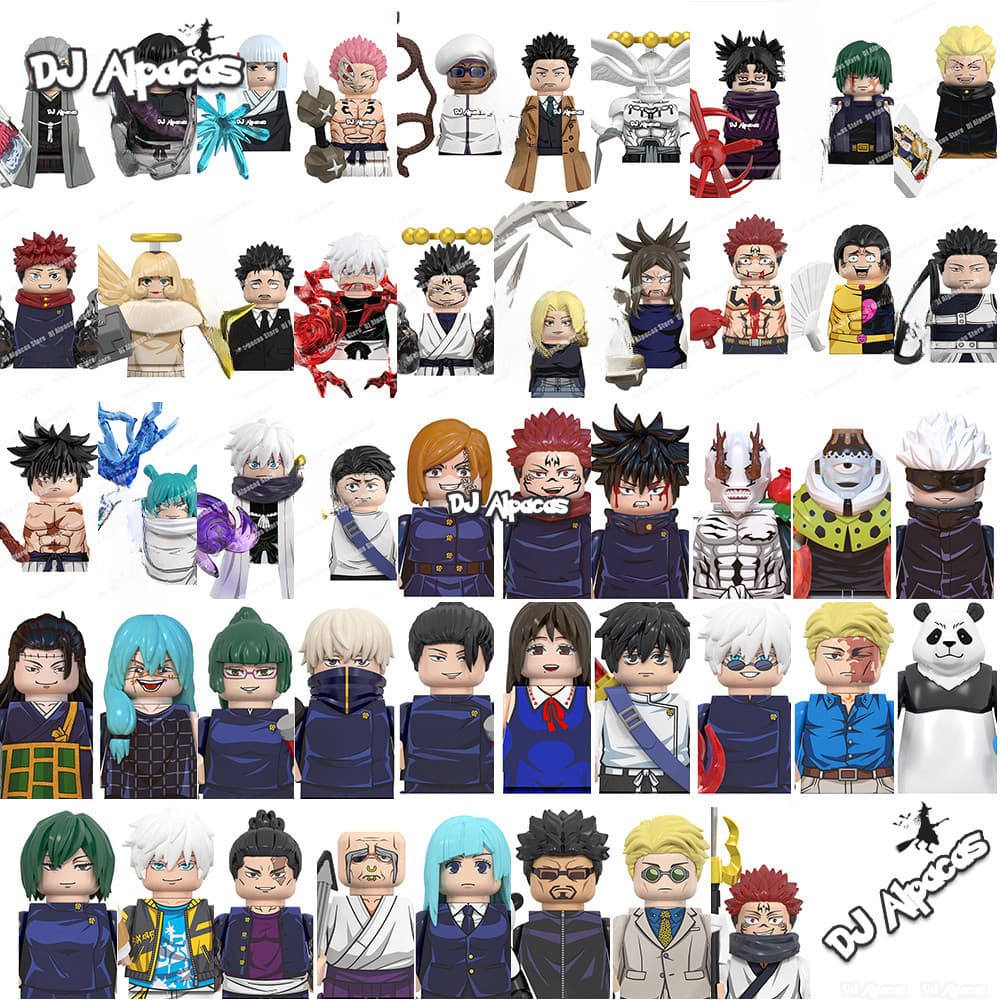 Blocos De Construção Figuras Brinquedo colecao de personagens WM2851 WM2852 WM2853