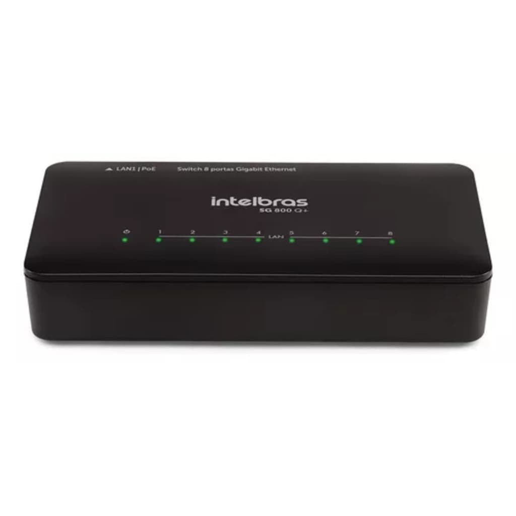 Switch 8 Portas Giga SG800Q+ CKD Intelbras