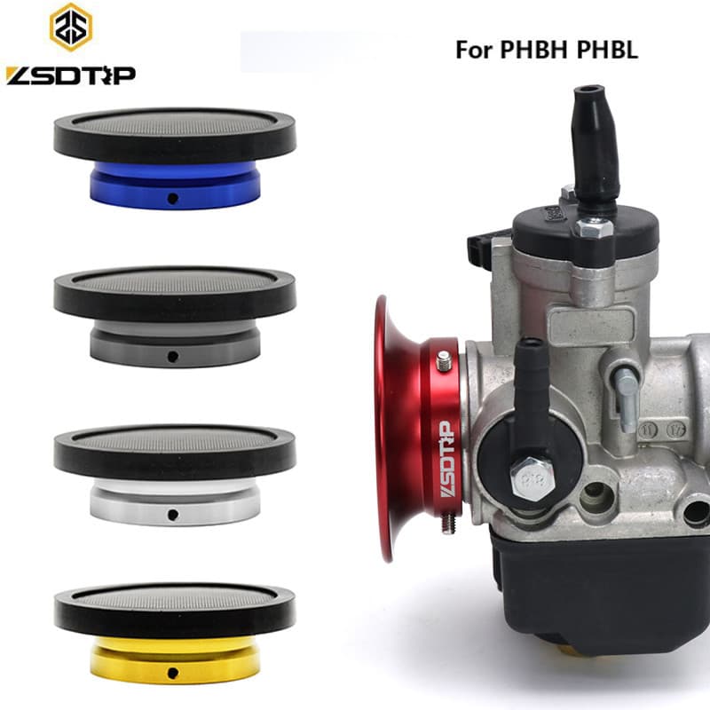 ZSDTRP-Carburetor Air Filter Cup Velocity Stack Horn Cup Net Motorcycle Mope Carb Part for PHBH PHBL	