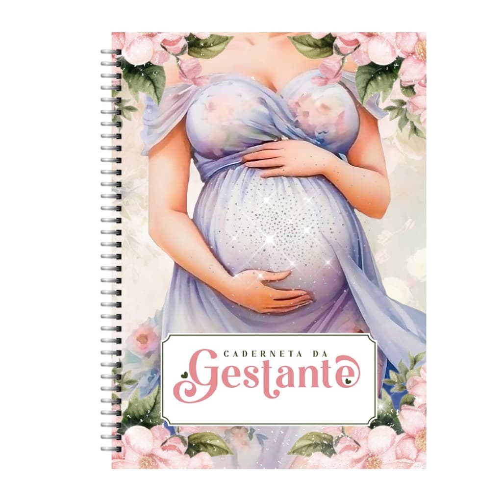 Caderneta da Gestante para o Pré Natal 8ªed Atual - Modelo 6