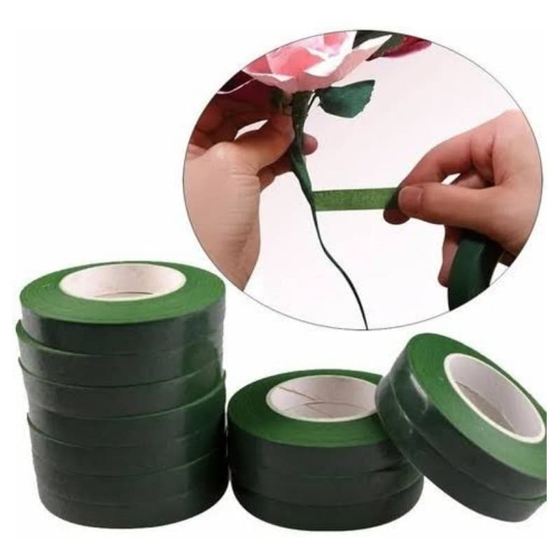 Kit com 6 rolo fita floral para artesanato