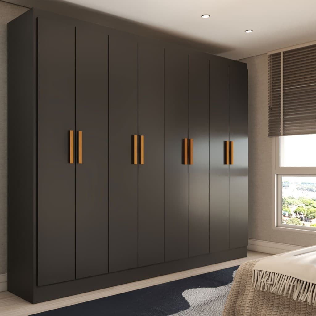 Guarda-Roupa Casal Hilton 8 Portas - Panorama Móveis