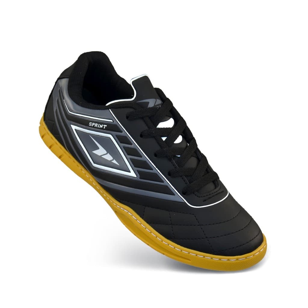 Tenis Infantil Indoor Futsal Quadra Antiderrapante Costurada Solado Borracha Leve E E Resisntente