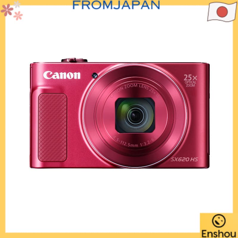[Direto do Japão][USED ITEMS]Canon Compact Digital Camera PowerShot SX620 HS Red Optical 25x Zoom / Wi-Fi Compatible