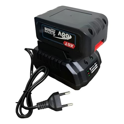 Carregador De Bateria 21v Com Sistema De Pino Universal 