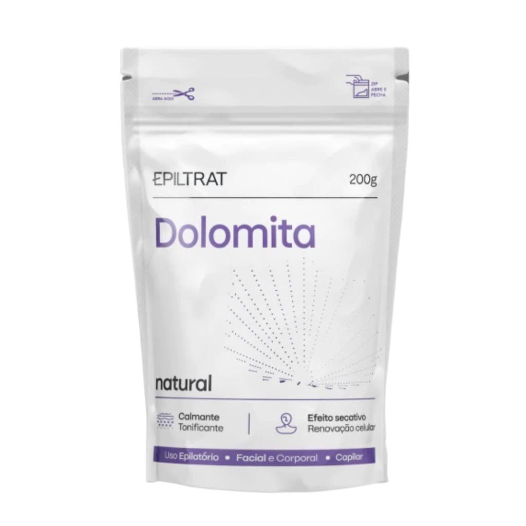 DOLOMITA COSMÉTICA NATURAL LABOTRAT EPILTRAT 200G