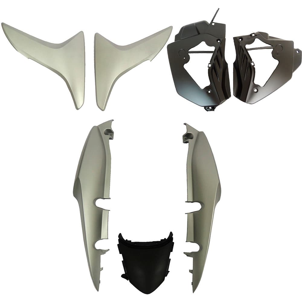 KIT CARENAGEM TITAN MIX 150 2009 A 2013 RABETA LATERAL