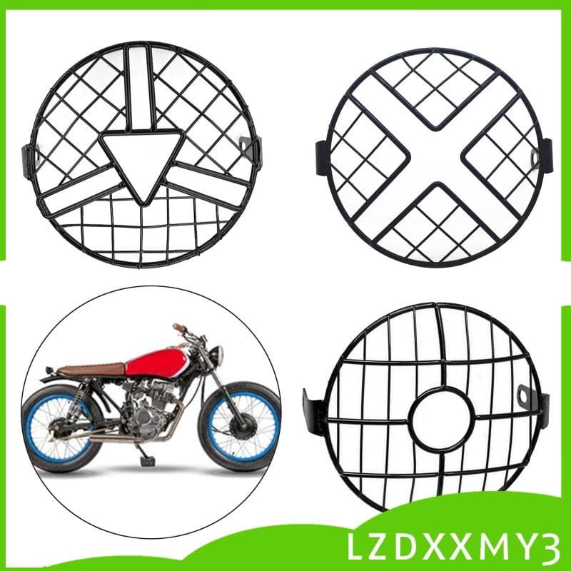 Farol De Motocicleta De 6,5 Polegadas Para Cafe Racer