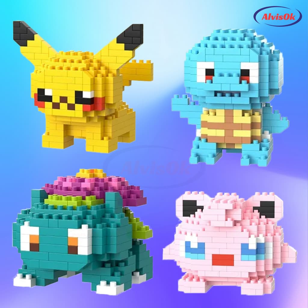 Brinquedo de Montar Mini Blocos de Construção Criativos, Presente de Natal ou Aniversário