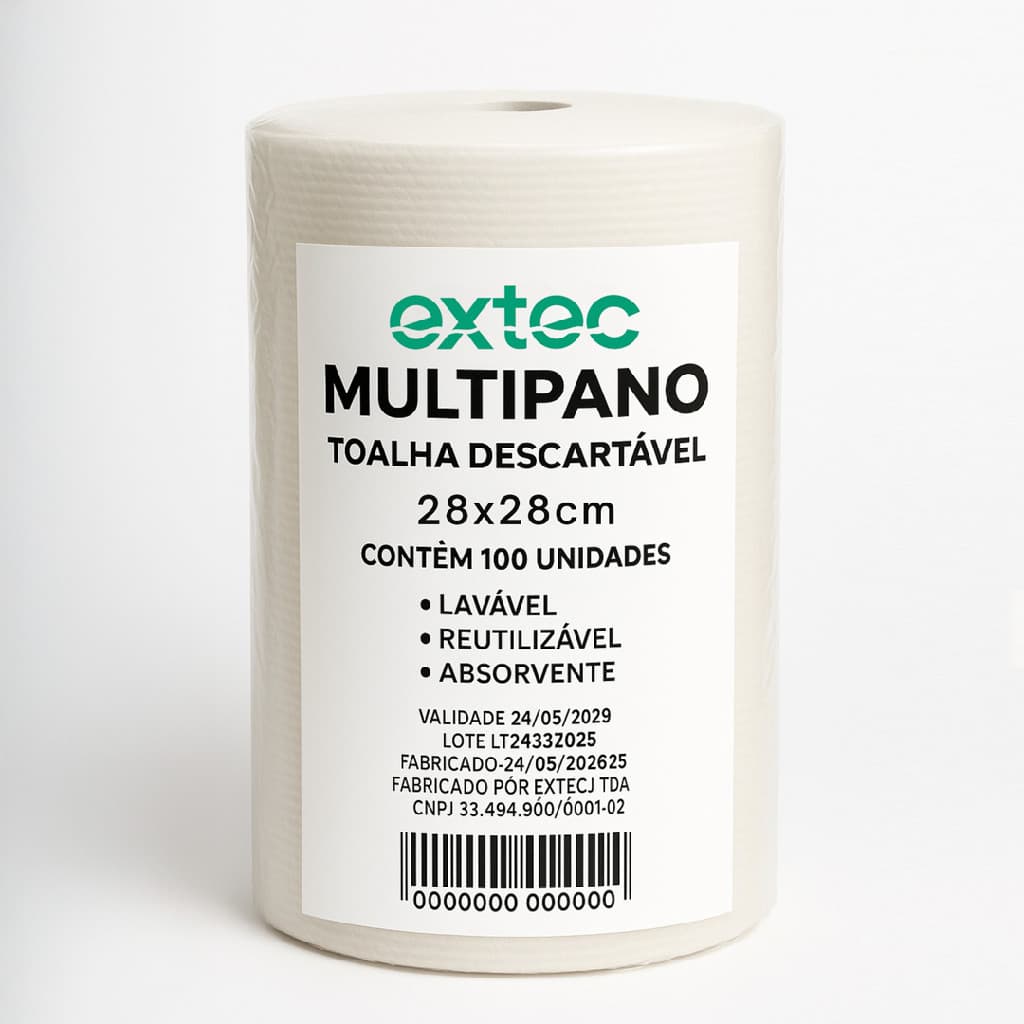 100 Un Toalhas descartáveis rolo 28x28 Multipano Wiper limpeza Reutilizável Lavável Absorvente