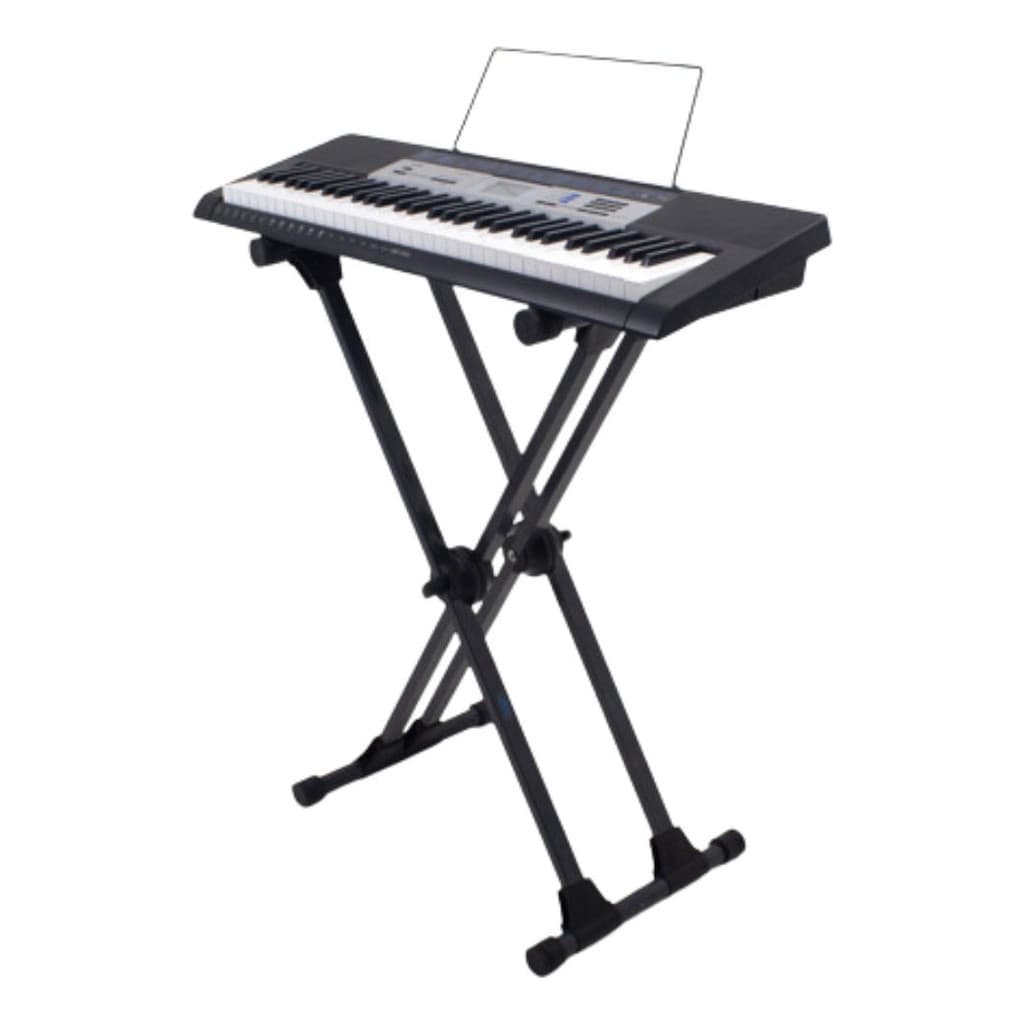 Suporte Para Teclado Pedestal Em X Duplo Reforçado Si99d Ask