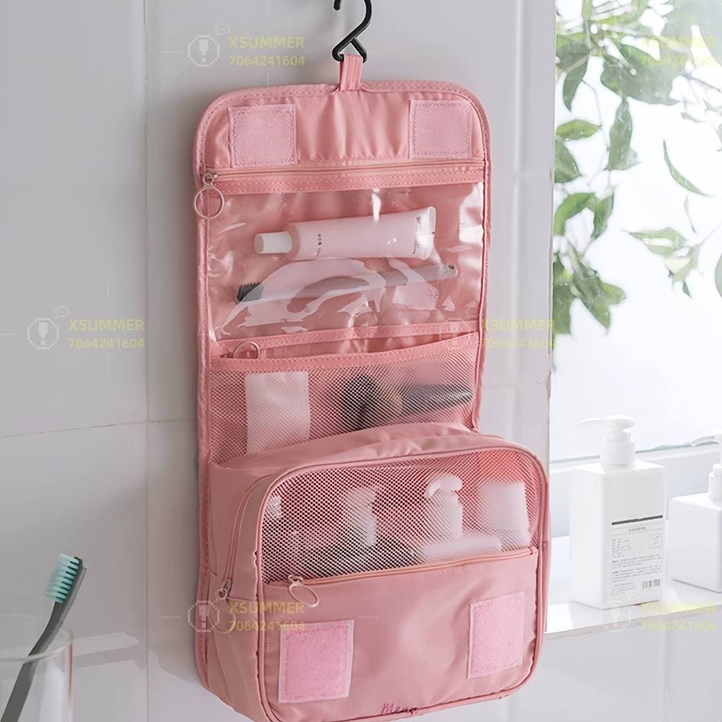 Bolsa De Viagem Multifuncional Com Separação Molhada E Seca, Bolsa De Cosméticos Suspensa, Portátil  HZB03