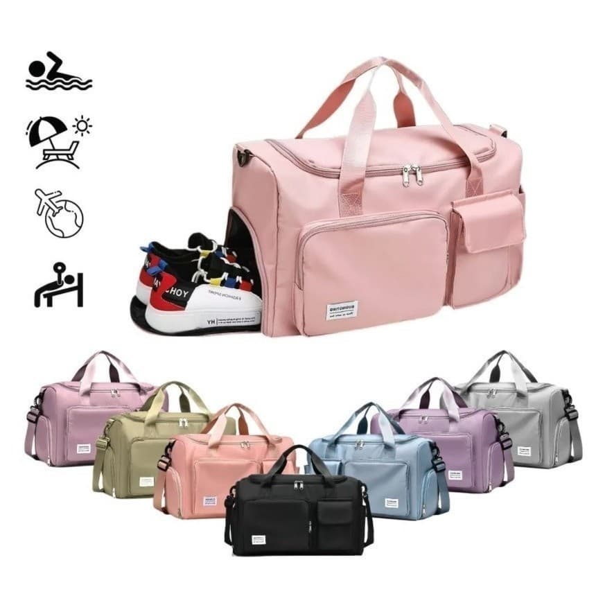 Bolsa Mala de Viagem Multifuncional de Grande Capacidade Resistente e Impermeável