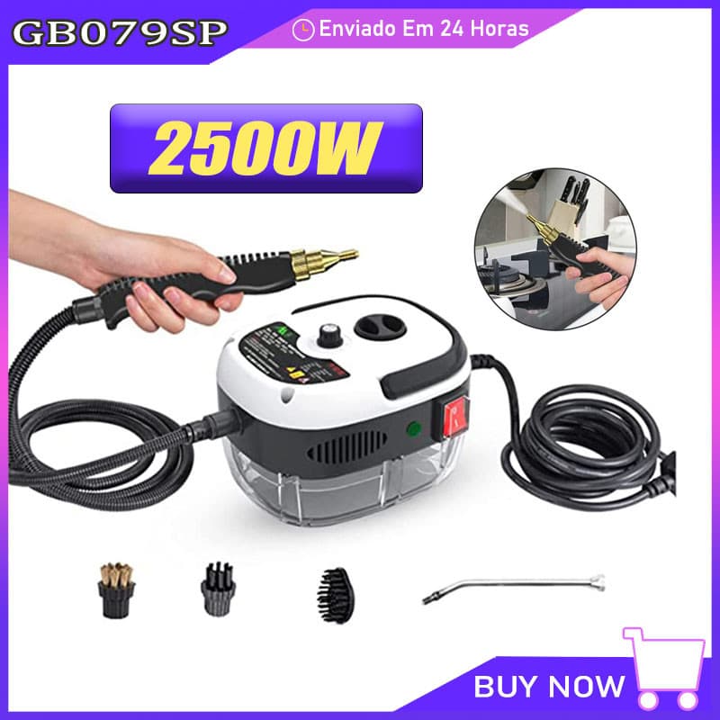 Limpador A Vapor 2500w Portátil Vaporizador Para Case