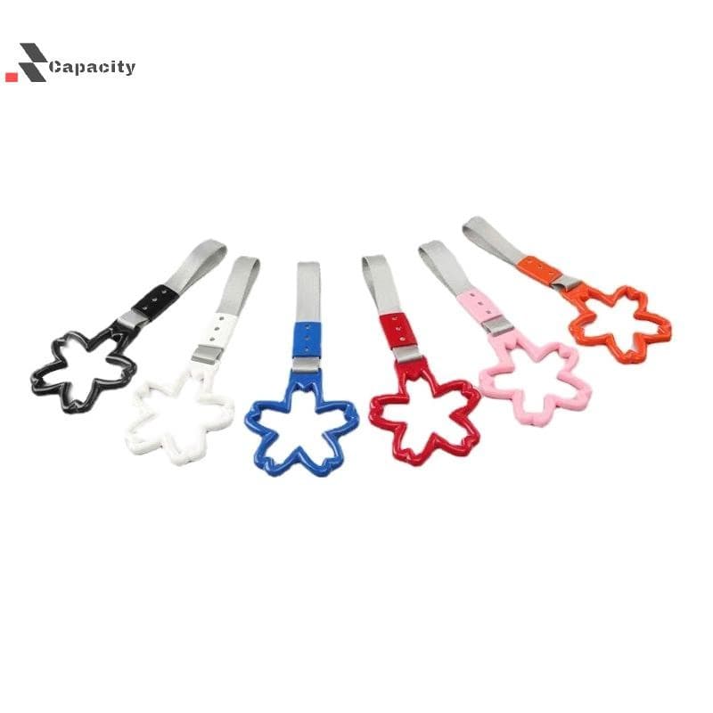 Capacidade Colorida Alça De Reboque Do Carro Trem Ônibus Mão Estilo Deriva Charme Cinta Acessórios