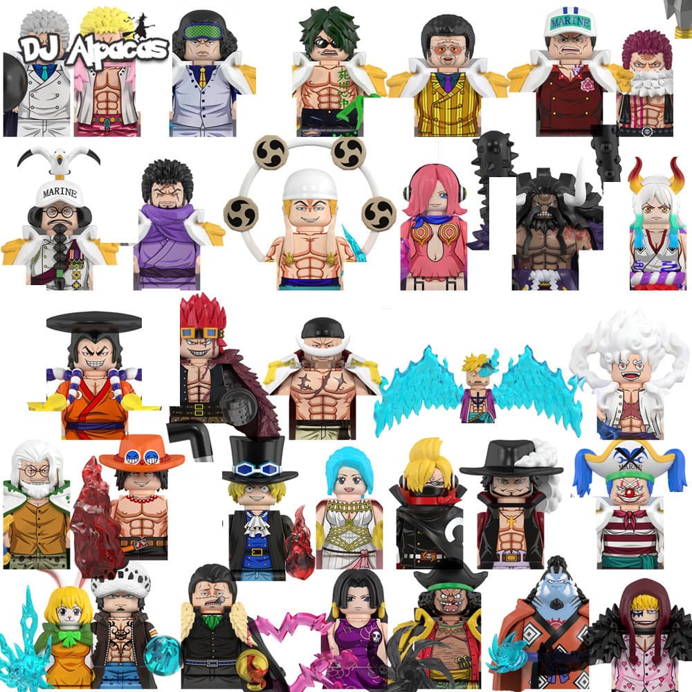 Blocos De Construção Figuras Brinquedo colecao de personagens WM2746 WM2747 WM2748