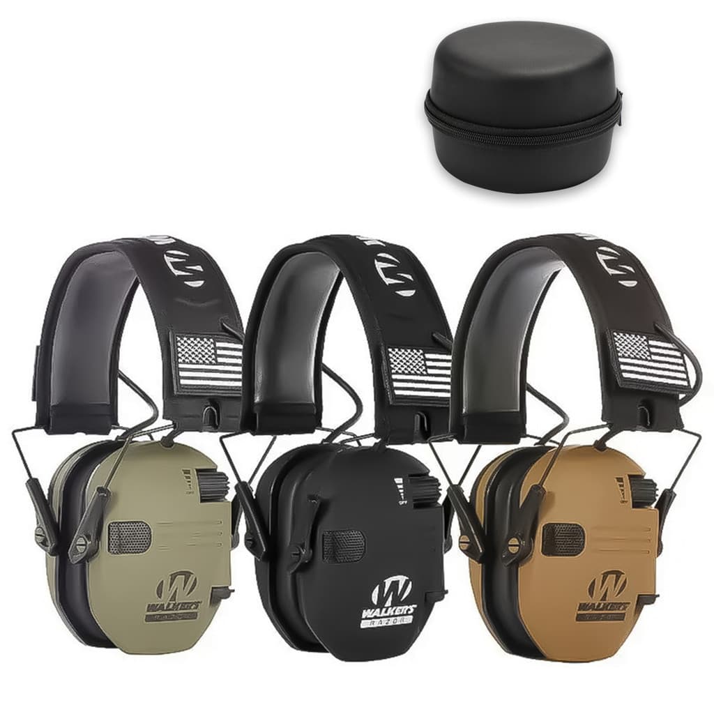 Protetor Auditivo Eletrônico Inteligente Para Caçar Fones De Ouvido Ativos De Tiro Proteção Auditiva