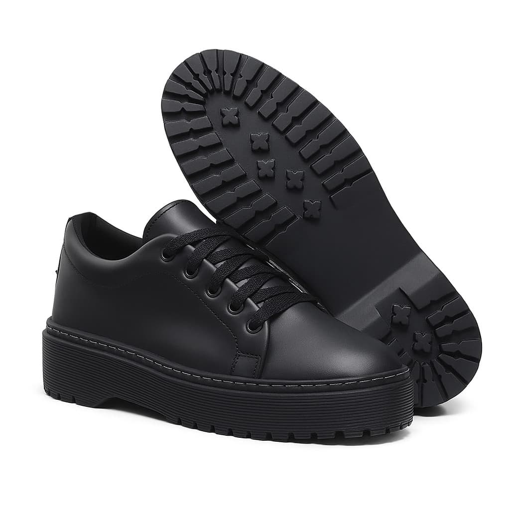 Sapato Oxford Feminino Casual Blogueira Mocassim