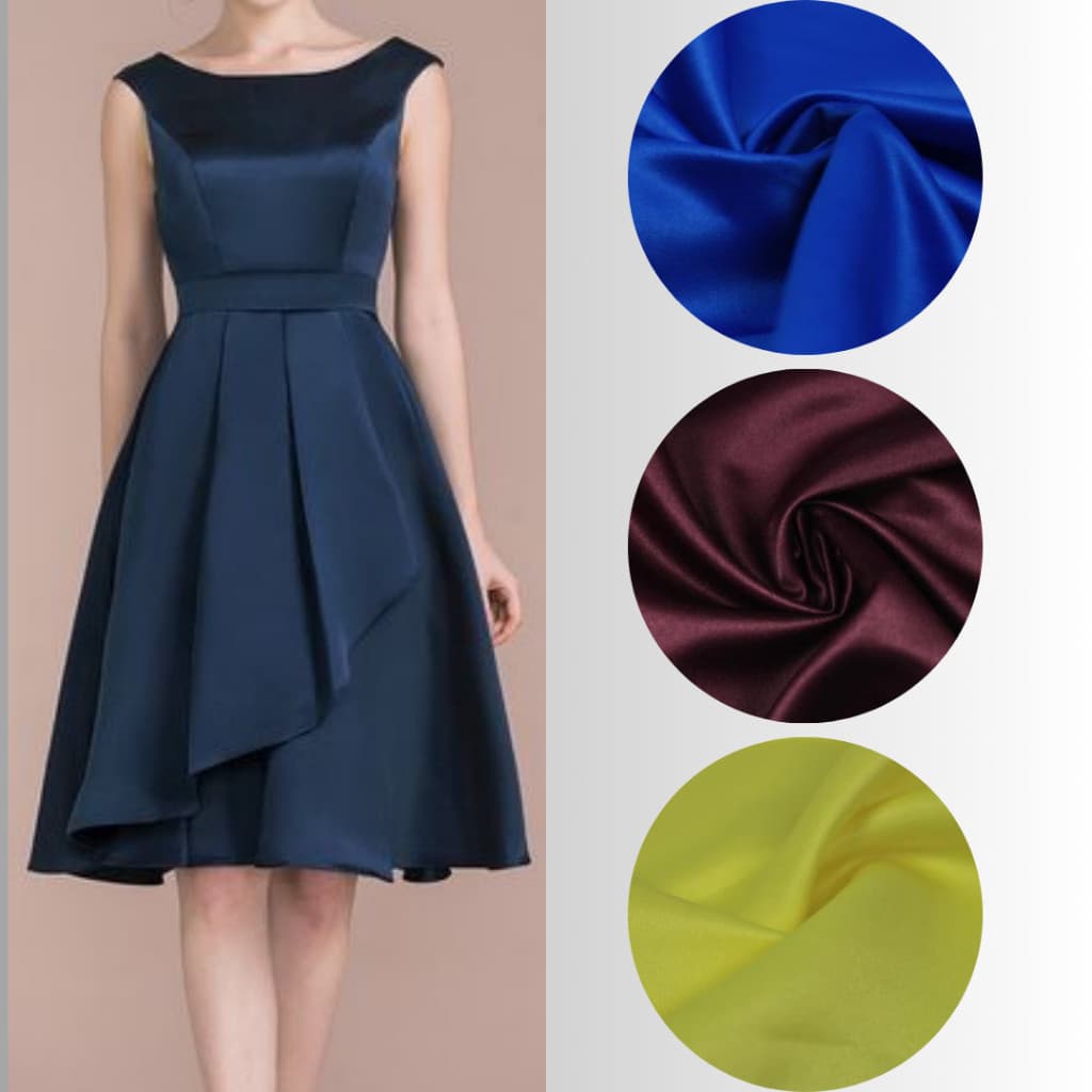 5 Metros Tecido Cetim Bucol Noivas