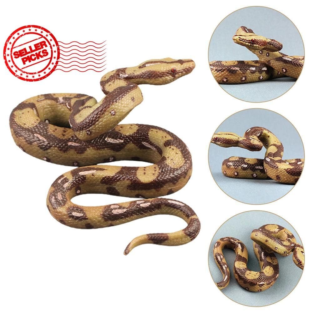 Prank Realista Cobra Falsa Abril Dia Da Mentira Suspense Assustador Brinquedo Das Crianças Adereços De Halloween C8l6