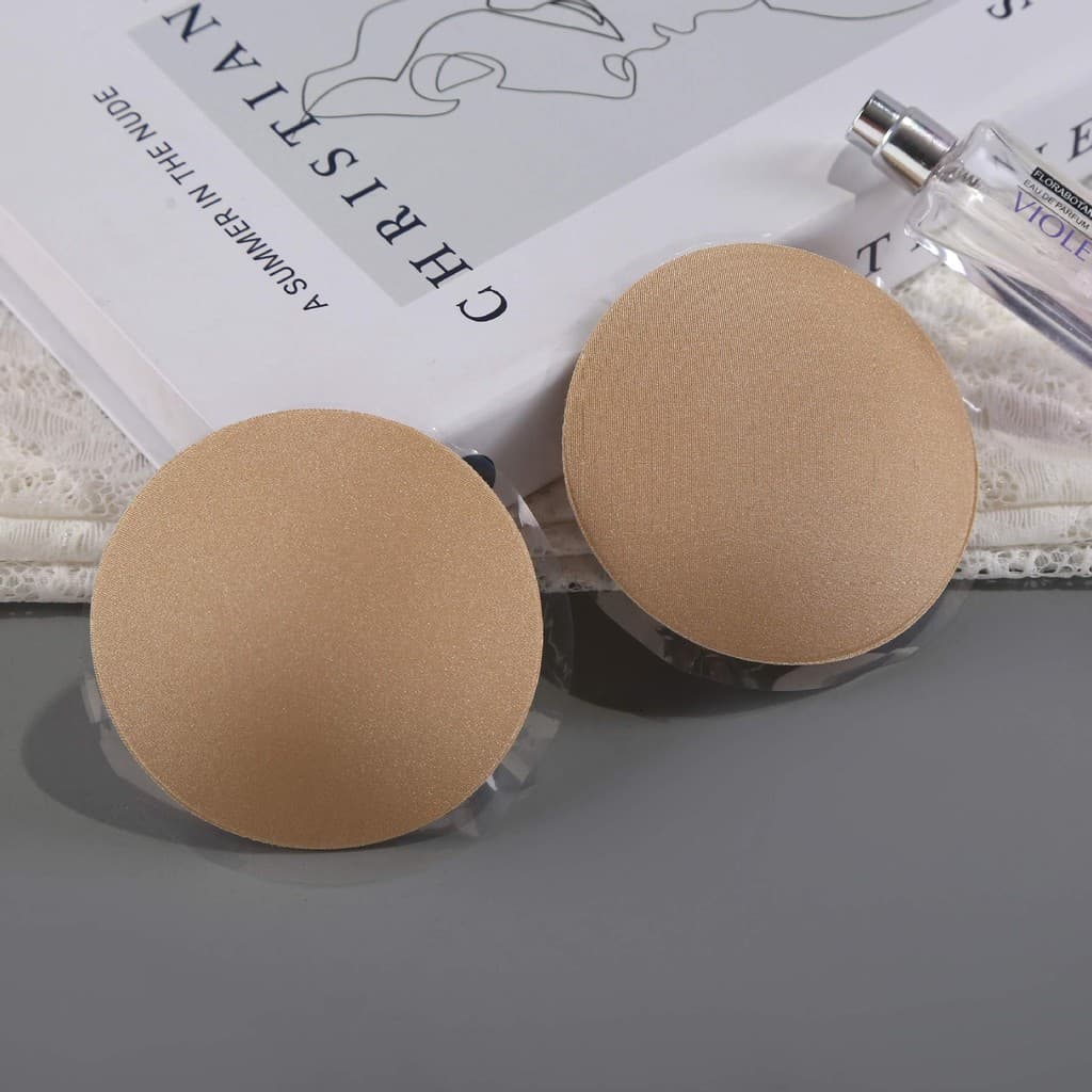 Protetor Seios De Silicone Ultra Fino Não Marca na Roupa Fita de mamilo adesivo seio para