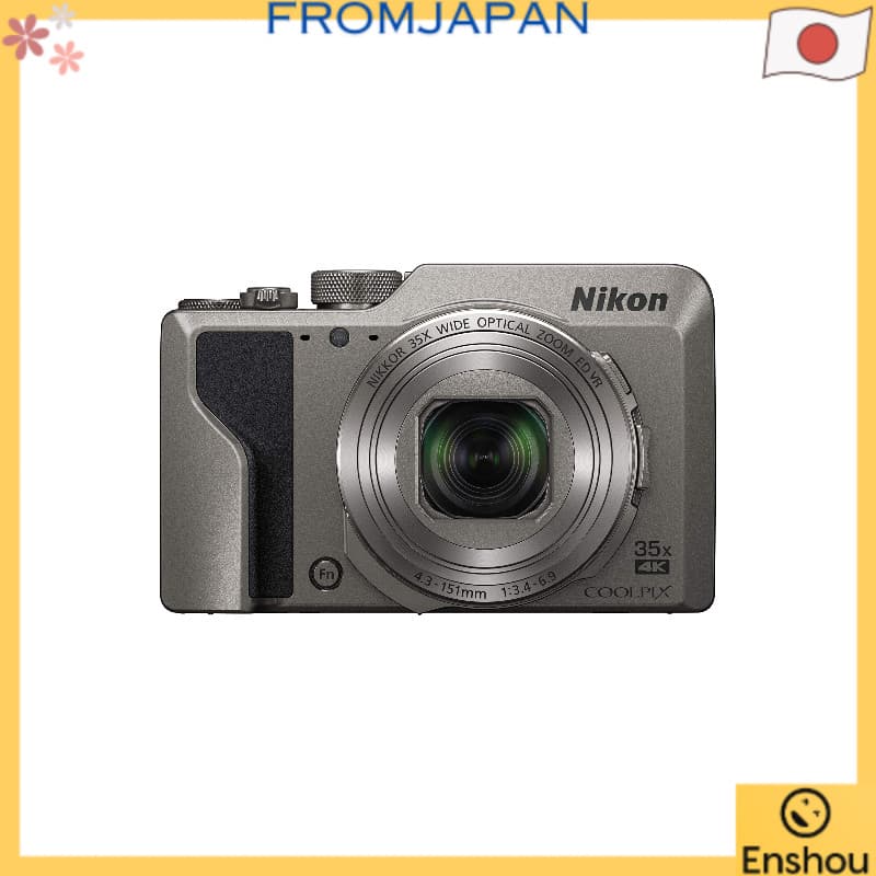 [USED]Do Japão [Usado] Nikon Câmera Digital Coolpix A1000 SL Óptica 35x ISO6400 Sensor De Olho EVF Prata A1000SL