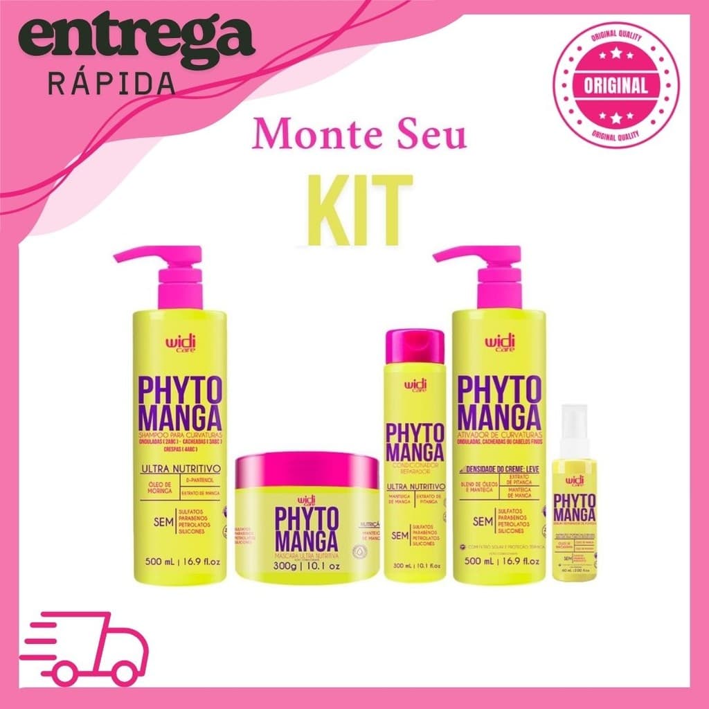 Phytomanga Widi Care: Monte Seu Kit Perfeito de Nutrição!