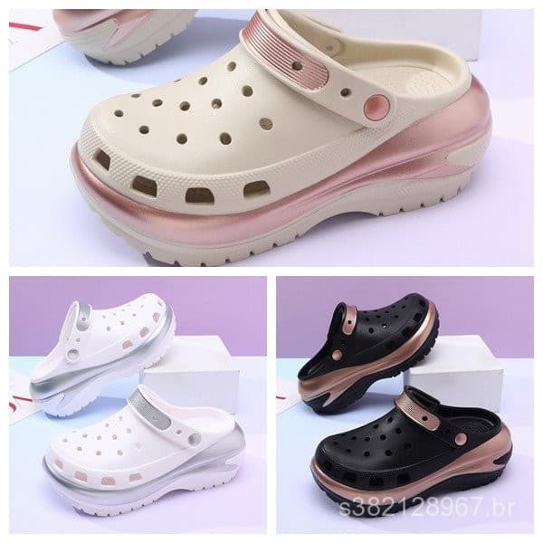 Sandálias respiráveis antiderrapantes para ambientes internos e externos, sola grossa, Base macia, chinelos femininos, f