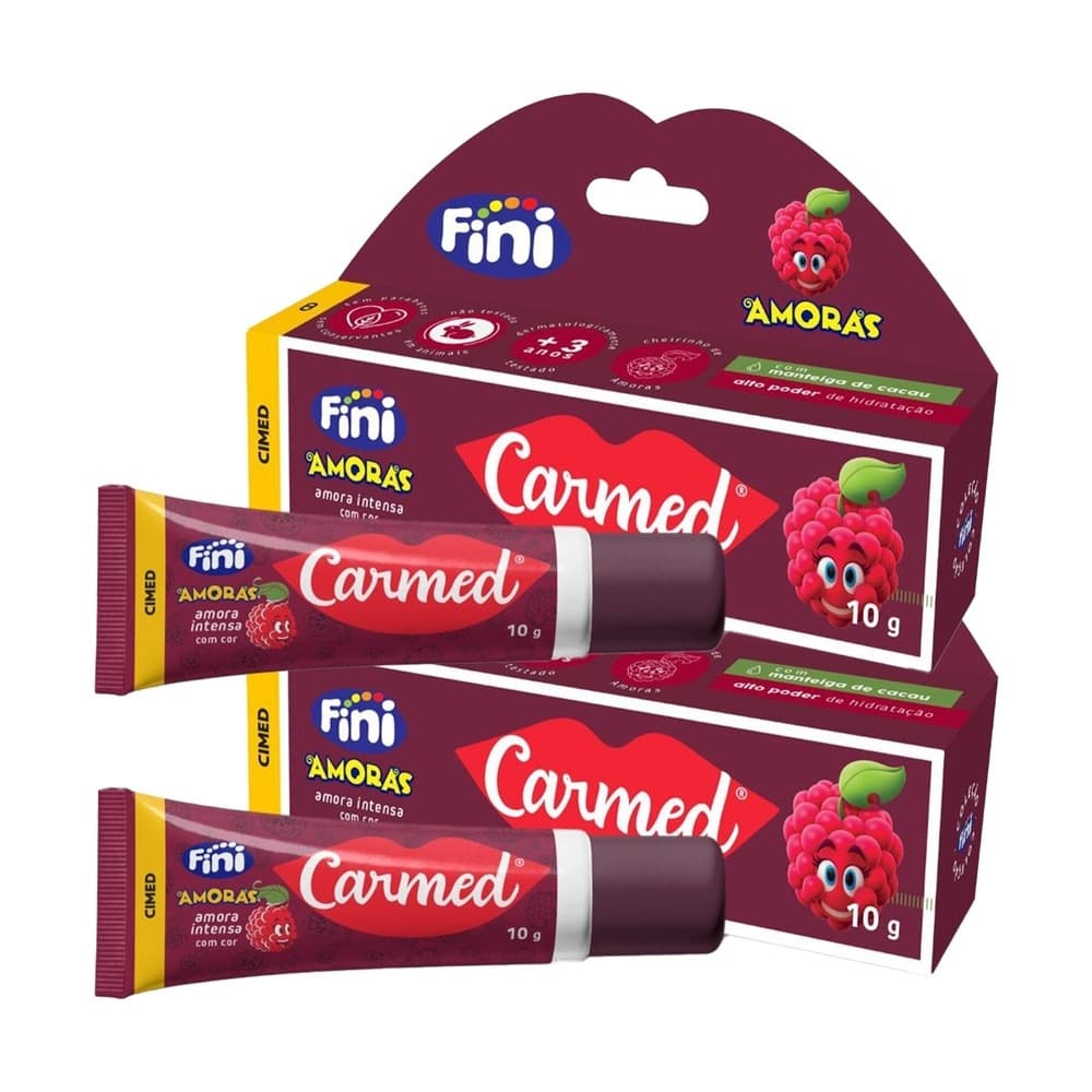 Kit 2 und Carmed Fini Amora Intensa 10g