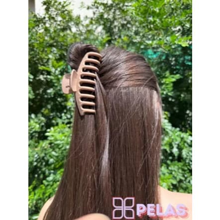 Prendedor Maxi Presilha Piranha/HAIR CLIPS Garra Cabelo 11cm Clip Cabelo Matte Keel Senhoras Festas