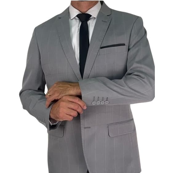 Terno Plus Size Alfaitaria 72 ao 80- Quadriculado