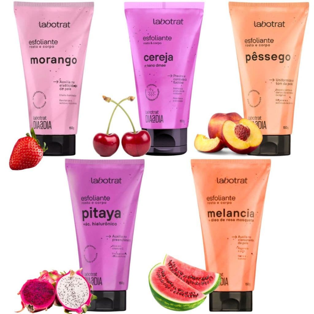 Creme Esfoliante Labotrat Facial E Corporal Frutas150g