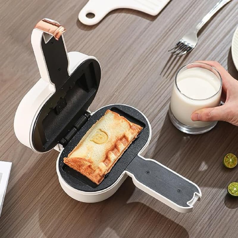 Sanduicheira Elétrica Dupla Face Aquecimento Rápido Sanduicheira 110V