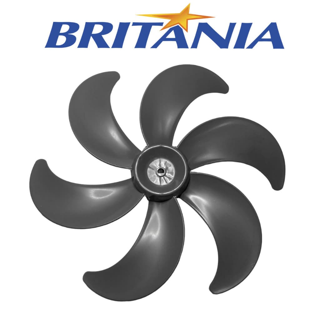 Hélice Original Britânia 30cm 6 Pás Funda Cinza Escuro