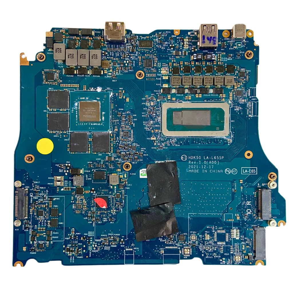 Placa Mãe Dell LA-L655P Intel® Core™ i5-12500H NVIDIA SUCATA