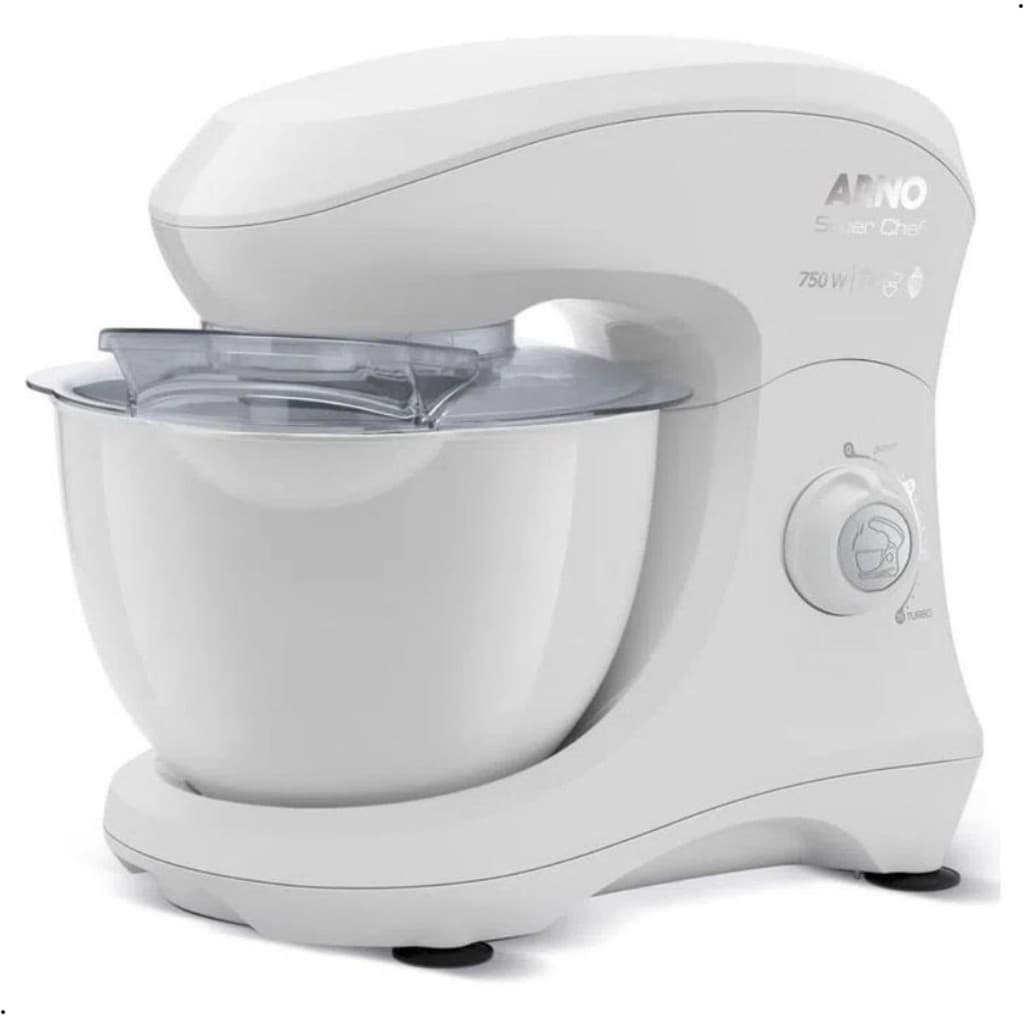 Batedeira Planetária Arno Super Chef 750W 5 litros 15 velocidades 220v