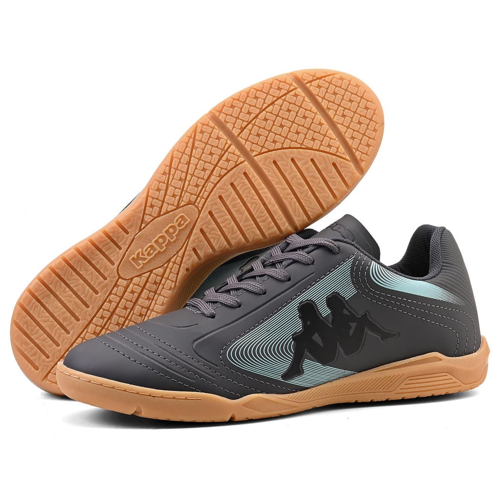 Chuteira Infantil Masculina Kappa Napoli Original Futsal Confortável