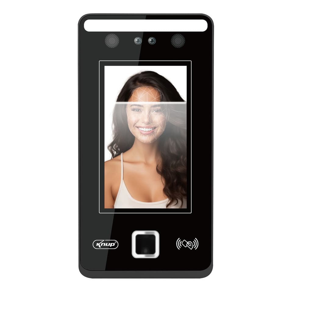 Relógio De Ponto C/ Reconhecimento Facial Biometria E Cartão