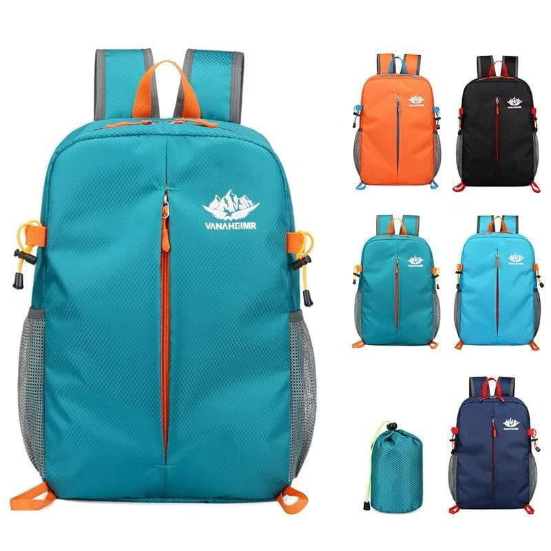 Mochila De Viagem Ao Ar Livre Portátil Impermeável Dobrável De Grande Capacidade Esportes