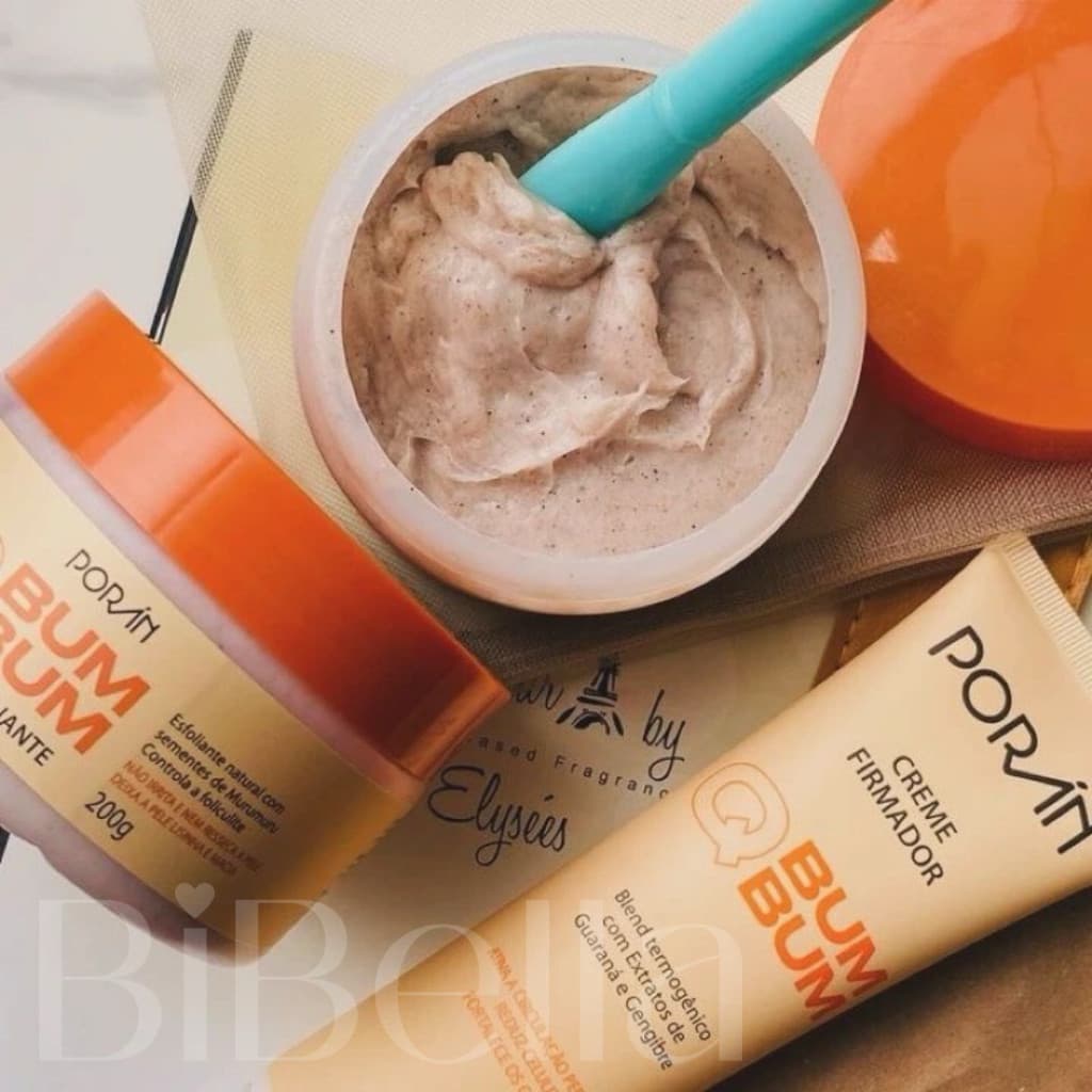 Combo Bumbum Lisinho Esfoliante Natural com Sementes + Creme Termogênico Firmador On Sale