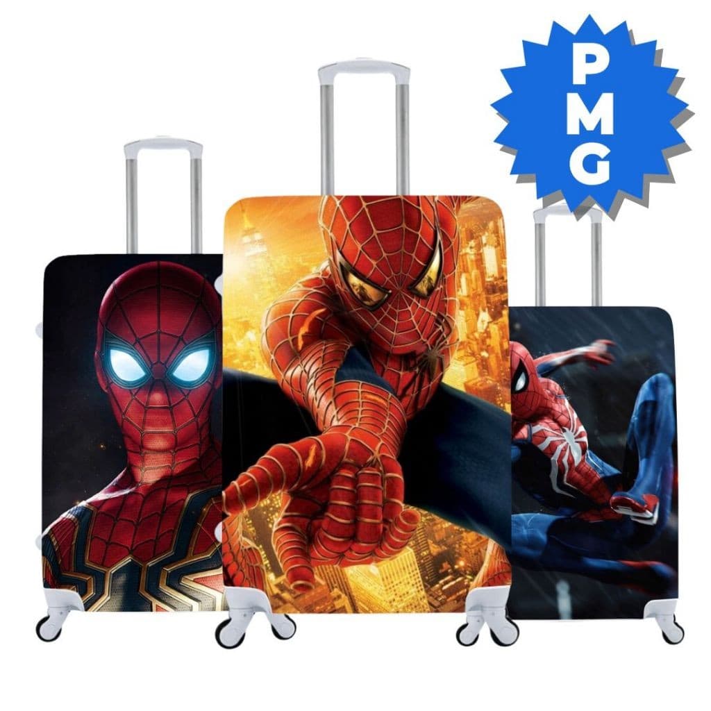 Capas de Mala Variadas para Viagem Protetora stampas Personagens