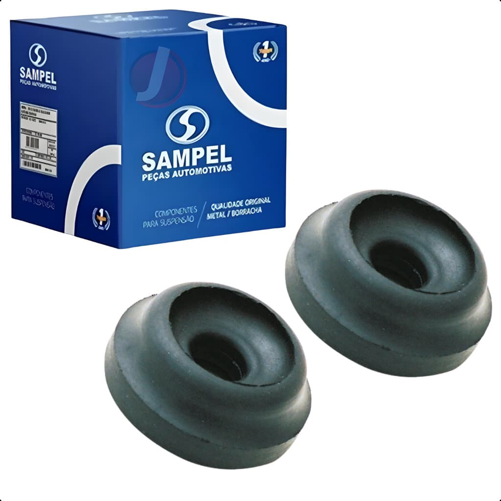 Par Buchas Amortecedor Traseiro Escort 1993 até 1996 Sampel